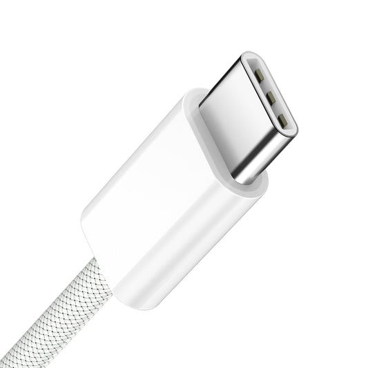 Kabel za podatke i punjenje USB-C - USB-C BWOO BO-X284, 60W, 1m, Bijeli