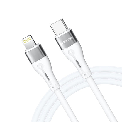 Kabel za podatke i punjenje USB-C - Lightning WZK WSTCL1, 27W, 1m, Bijeli