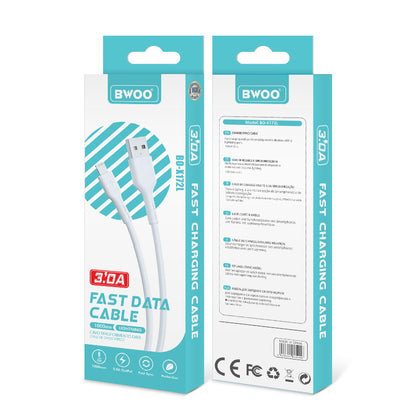Kabel za podatke i punjenje USB-A - Lightning BWOO X172L, 18W, 1m, Bijeli