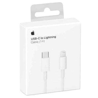 Kabel za podatke i punjenje USB-C - Lightning Apple, 1m, Bijeli, Zamjena
