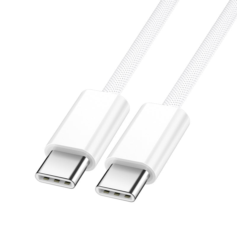 Kabel za podatke i punjenje USB-C - USB-C BWOO BO-X284, 60W, 2m, Bijeli