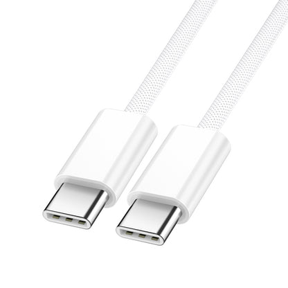 Kabel za podatke i punjenje USB-C - USB-C BWOO BO-X284, 60W, 2m, Bijeli