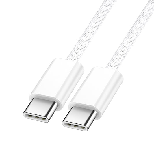 Kabel za podatke i punjenje USB-C - USB-C BWOO BO-X284, 60W, 2m, Bijeli