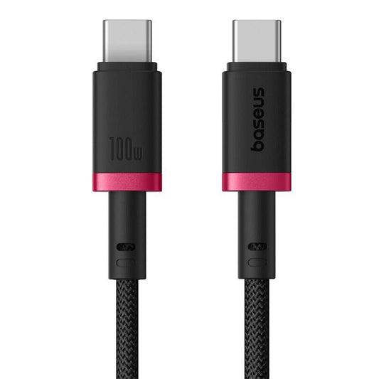 Kabel za podatke i punjenje USB-C - USB-C Baseus Dura Series, 100W, 1m, Crveni P10377803U01-01
