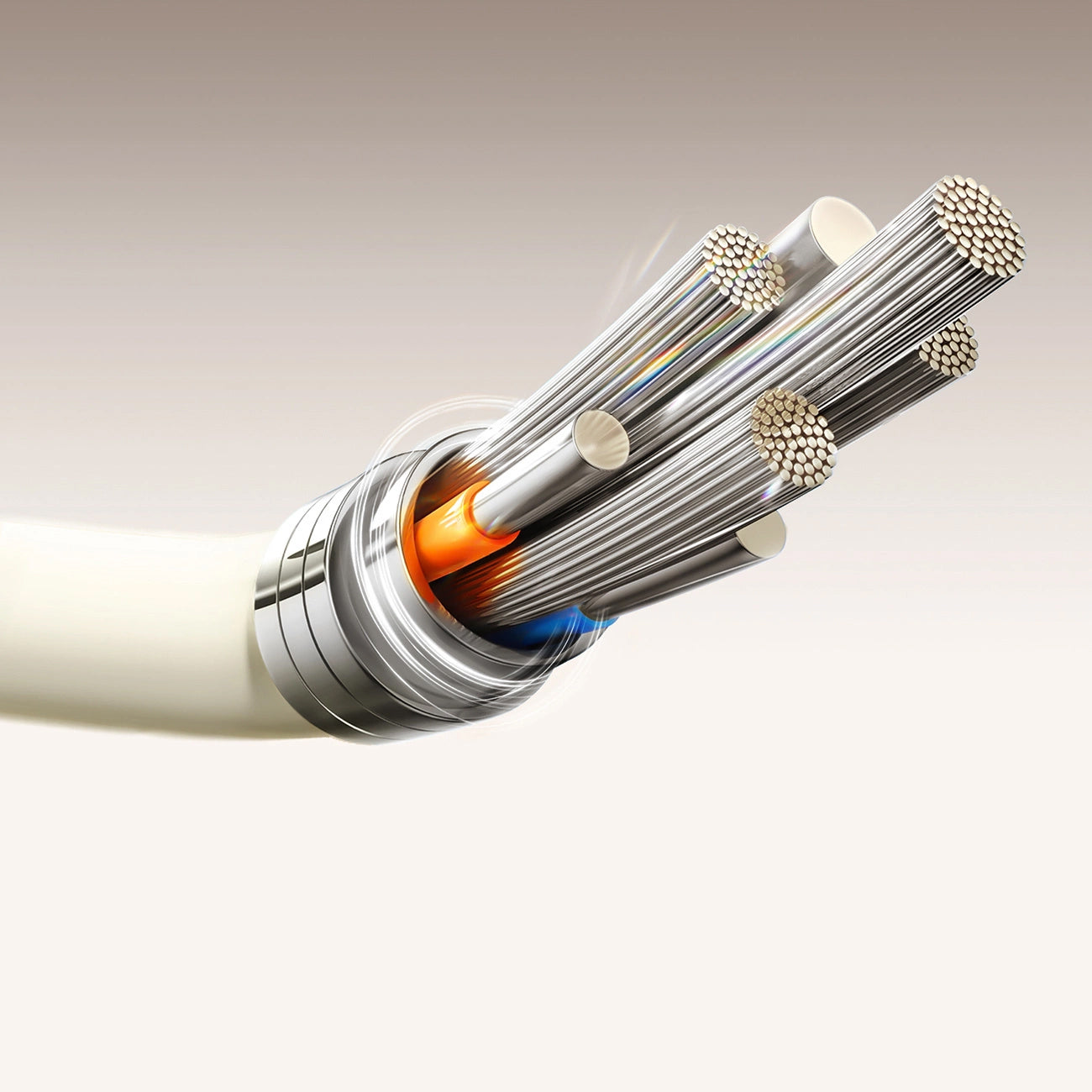 Kabel za podatke i punjenje USB-A - USB-C Joyroom S-A53, 30W, 2m, Bež