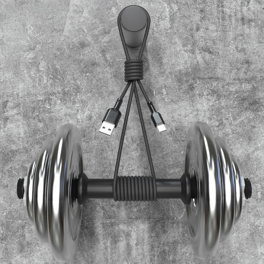 Kabel za podatke i punjenje USB-A - USB-C Dudao L9T, 100W, 1m, Crni