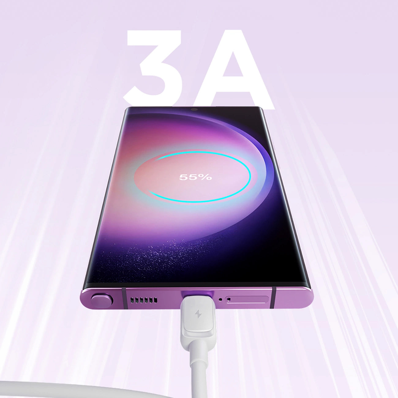Kabel za podatke i punjenje USB-A - USB-C Joyroom S-A14, 20W, 1.2m, Bijeli