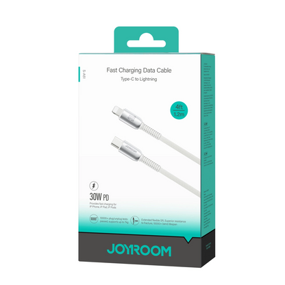 Kabel za podatke i punjenje USB-C - Lightning Joyroom S-A51, 30W, 1.2m, Sivi