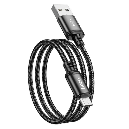 Kabel za podatke i punjenje USB-A - microUSB HOCO X89, 18W, 1m, Crni