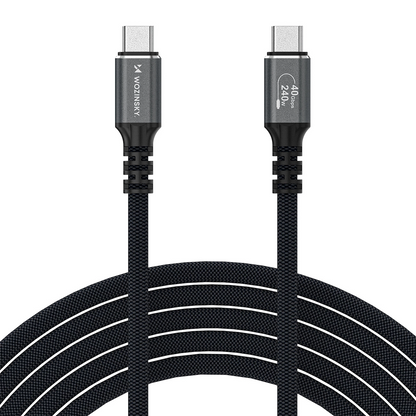 Kabel za prijenos podataka i punjenje USB-C - USB-C WZK WPS-UY42S, 240W, 2m, Crni