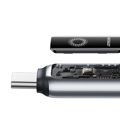 Kabel za podatke i punjenje USB-A - USB-C Joyroom S-A55 StarFlight Display, 66W, 1.2m, Crni