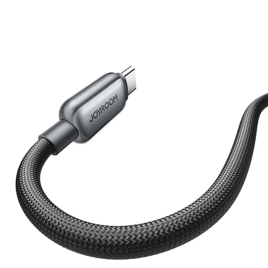 Kabel za podatke i punjenje USB-C - USB-C Joyroom S-A55 StarFlight Display, 100W, 1.2m, Crni