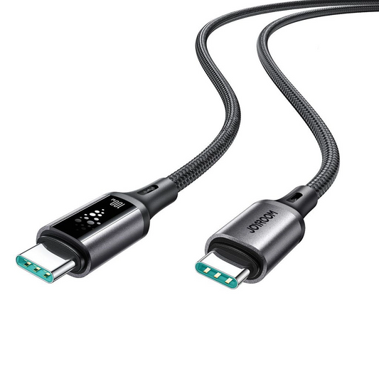 Kabel za podatke i punjenje USB-C - USB-C Joyroom S-A60 StarTalk, 100W, 1.2m, Crni