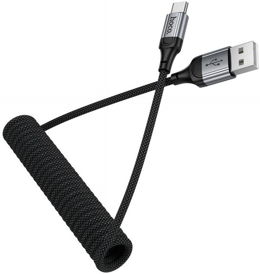 Kabel za podatke i punjenje USB-A - USB-C HOCO X121, 18W, 1.5m, Crni