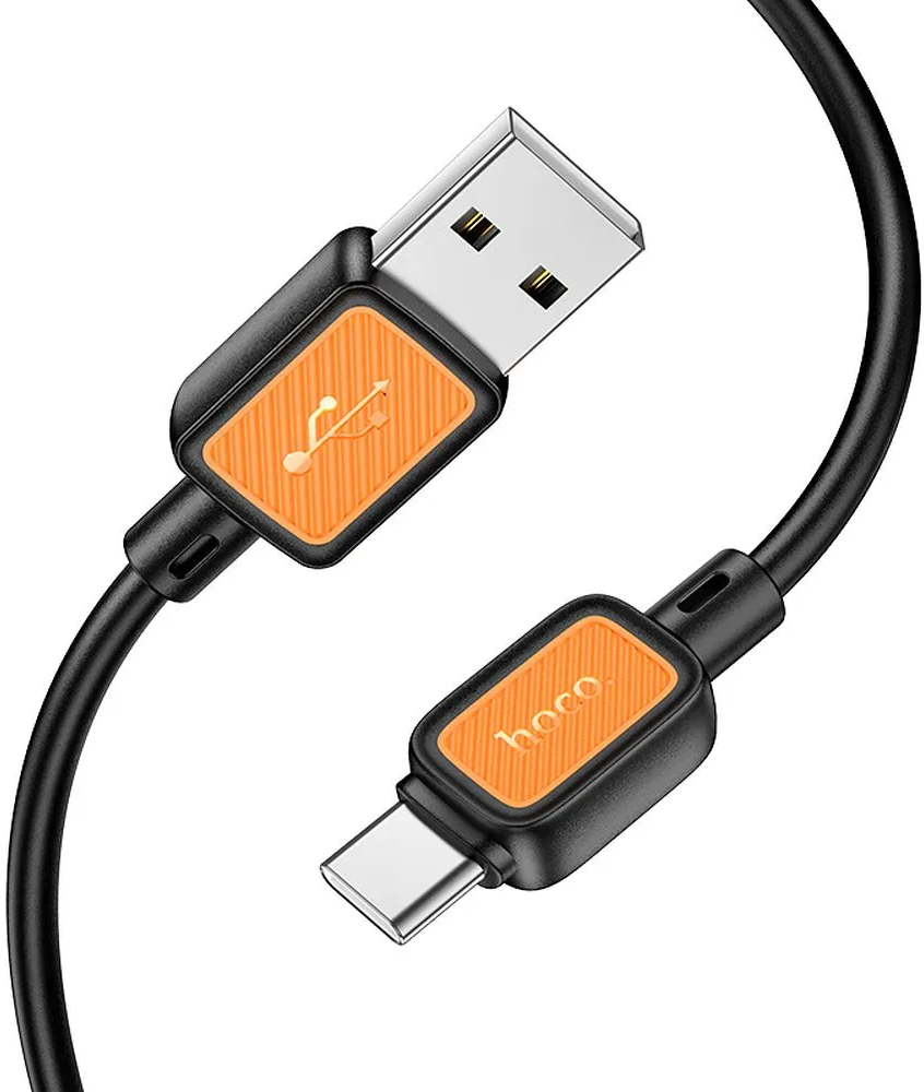 Kabel za podatke i punjenje USB-A - USB-C HOCO X108, 18W, 1m, Crni