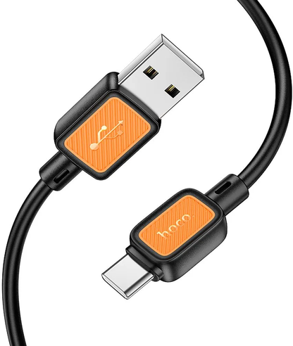 Kabel za podatke i punjenje USB-A - USB-C HOCO X108, 18W, 1m, Crni