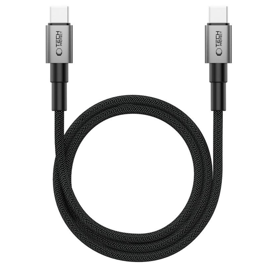Kabel za podatke i punjenje USB-C - USB-C Tech-Protect Ultraboost DNA MagTwist, 100W, 2m, Sivi