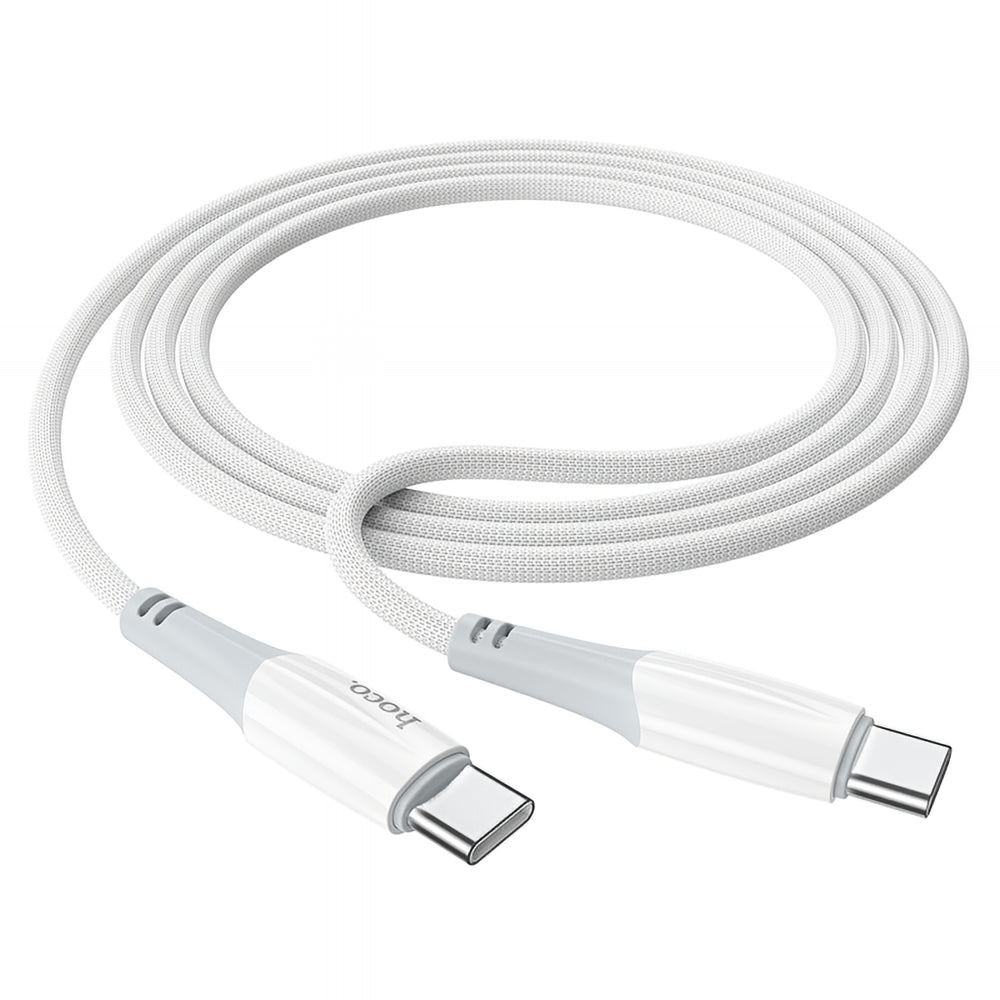 Kabel za podatke i punjenje USB-C - USB-C HOCO X70, 60W, 1m, Bijeli