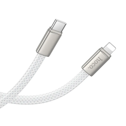 Kabel za podatke i punjenje USB-C - Lightning HOCO X125, 30W, 1m, Bijeli