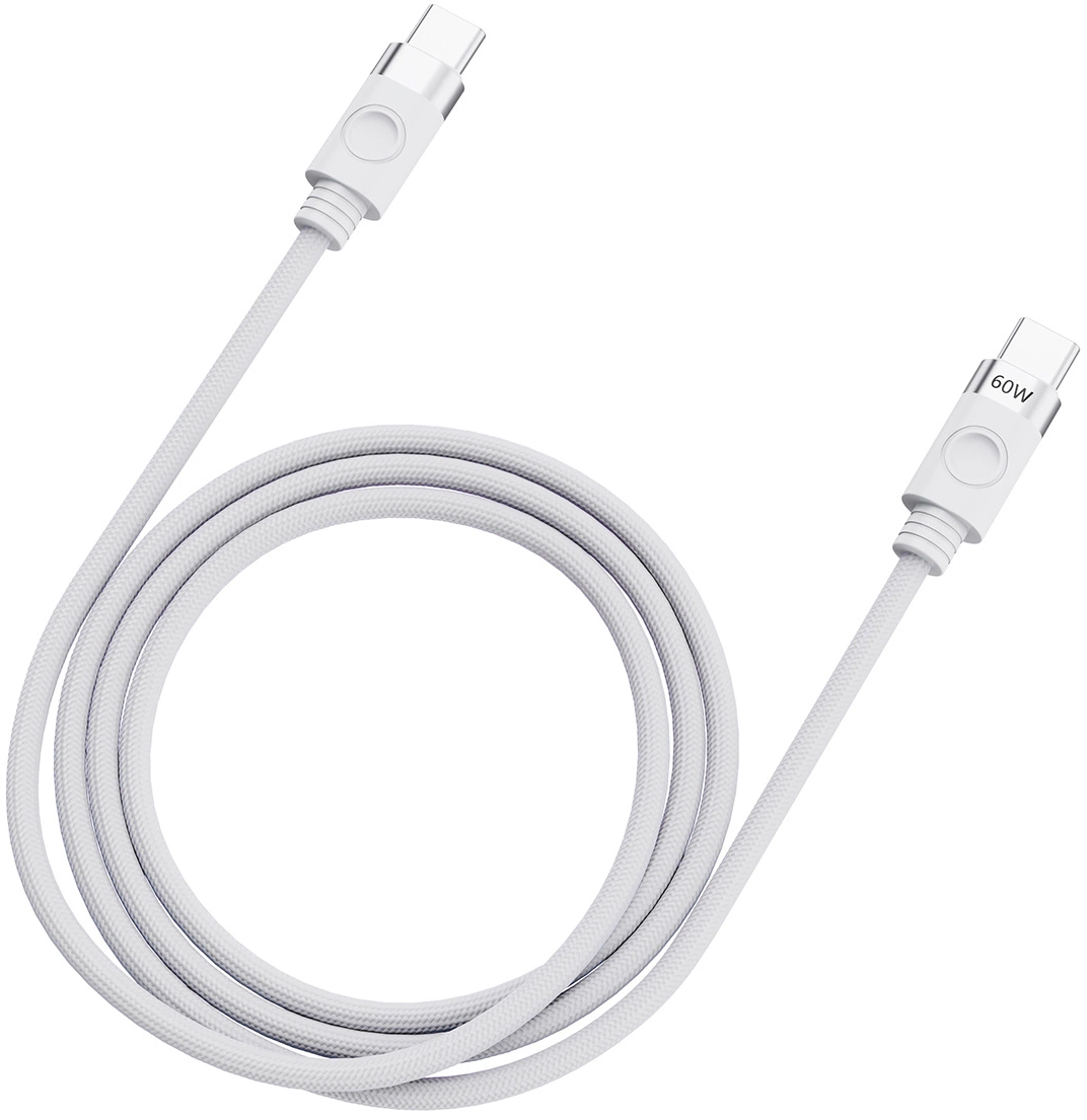 Kabel za prijenos podataka i punjenje USB-C - USB-C Orico CDX, 60W, 1m, Bijeli