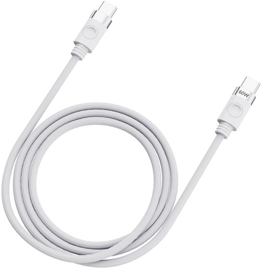 Kabel za prijenos podataka i punjenje USB-C - USB-C Orico CDX, 60W, 1m, Bijeli