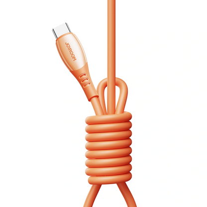 Kabel za podatke i punjenje USB-C - USB-C Joyroom S-A59 Vibrant, 60W, 1.2m, Narančasta