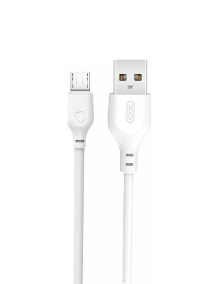 Kabel za podatke i punjenje USB-A - microUSB XO Design NB103, 18W, 2m, Bijeli