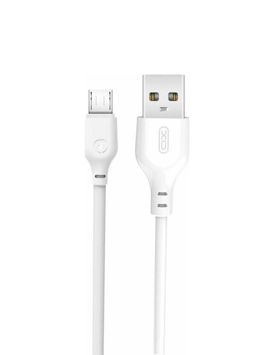 Kabel za podatke i punjenje USB-A - microUSB XO Design NB103, 18W, 2m, Bijeli