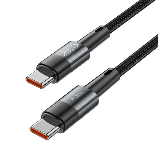 USB-C - USB-C kabel za prijenos podataka i punjenje Tech-Protect Ultraboost, 100W, 3m, Siva