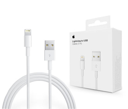 Kabel za prijenos podataka i punjenje USB-A - Lightning Apple A1480, 18W, 1m, Bijeli MUQW3ZM/A