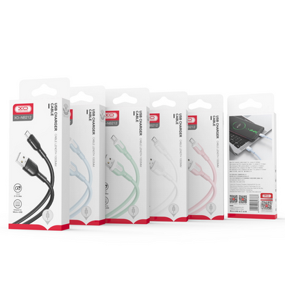 Kabel za prijenos podataka i punjenje USB-A - Lightning XO Design NB212, 18W, 1m, Bijeli