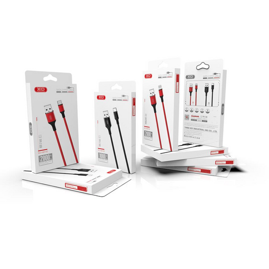 Kabel za podatke i punjenje USB-A - USB-C XO Design NB143, 18W, 2m, Crna