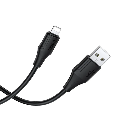 USB-A - Lightning kabel za prijenos podataka i punjenje HOCO X124, 18W, 1m, Crna