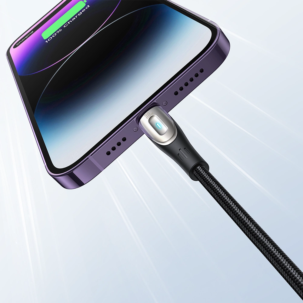 USB-A - Lightning kabel za prijenos podataka i punjenje Joyroom SA31-AL3, 18W, 1.2m, Crna