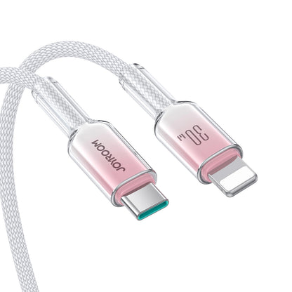 USB-C kabel za prijenos podataka i punjenje - Lightning Joyroom S-A42, 30W, 1.2m, Bijela