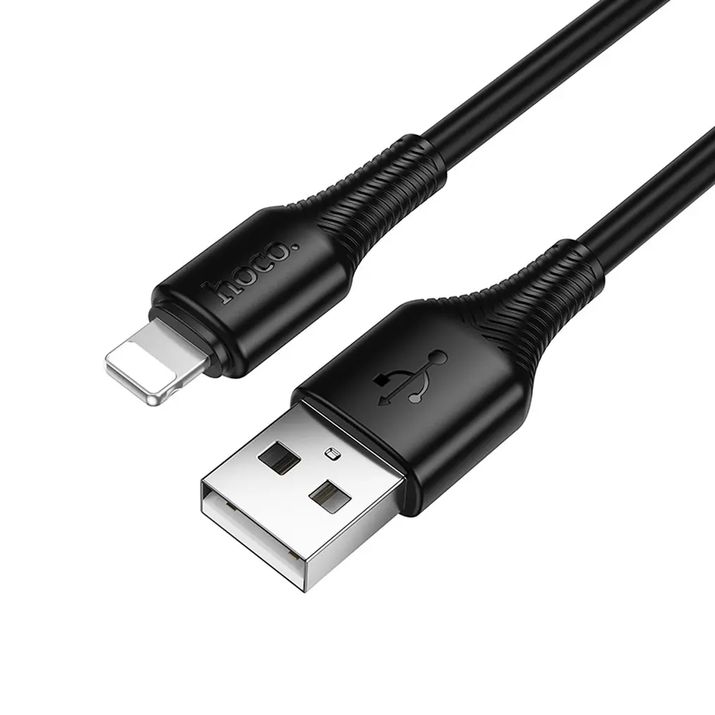 USB-A - Lightning HOCO X120 kabel za prijenos podataka i punjenje, 18W, 1m, Crni