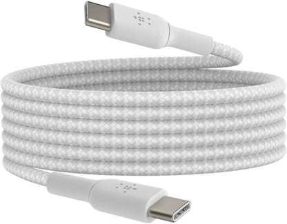 USB-C - USB-C kabel za prijenos podataka i punjenje Belkin BoostCharge Pro, 60W, 2m, Bijela CAB004bt2MWH