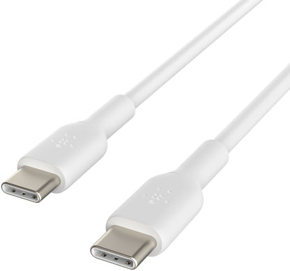Kabel za prijenos podataka i punjenje USB-C - USB-C Belkin BoostCharge, 60W, 2m, Bijeli CAB003bt2MWH