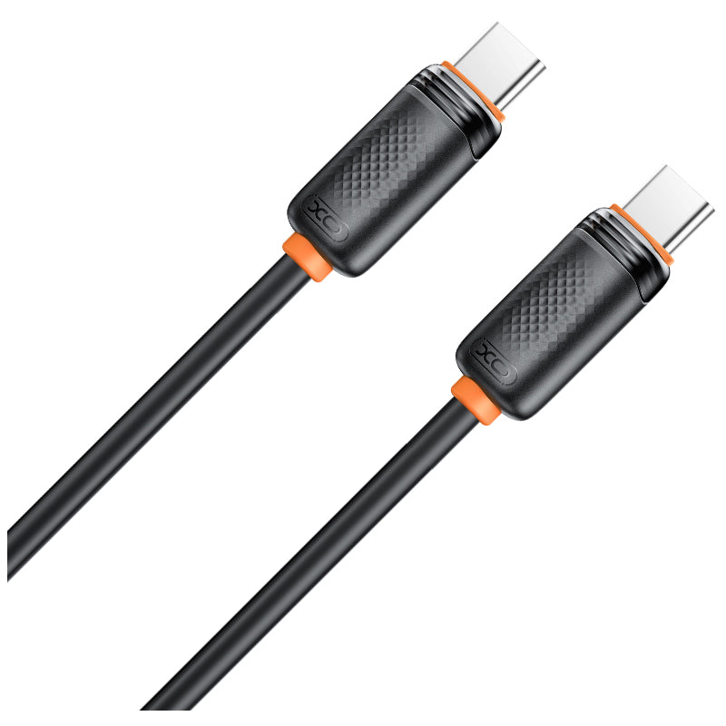 USB-C - USB-C kabel za prijenos podataka i punjenje XO Design NB-Q302B, 60W, 1m, Crna