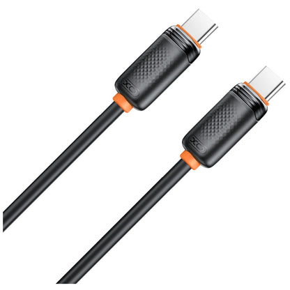 USB-C - USB-C kabel za prijenos podataka i punjenje XO Design NB-Q302B, 60W, 1m, Crna