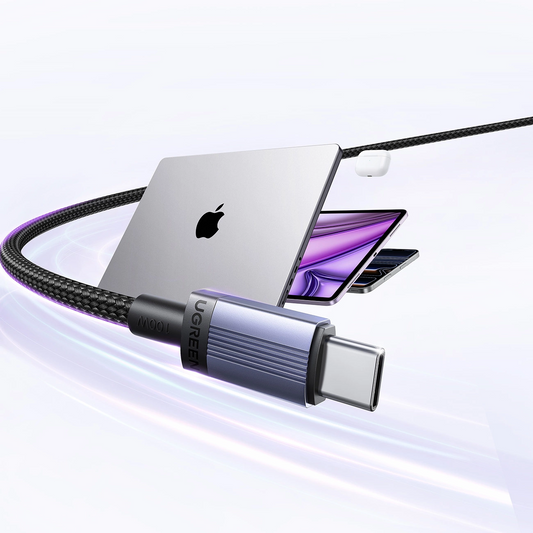 USB-C - USB-C UGREEN kabel za prijenos podataka i punjenje, 100W, 3m, crni