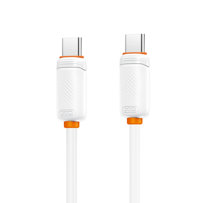 USB-C - USB-C kabel za prijenos podataka i punjenje XO Design NB-Q298, 240W, 1m, Bijela