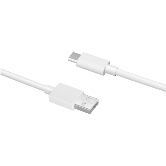 USB-A - USB-C kabel za prijenos podataka i punjenje Oppo DL129, 1m, Bijela 611602000006