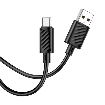 Kabel za prijenos podataka i punjenje USB-A - USB-C HOCO X88, 18W, 2m, Crni