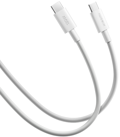 Kabel za prijenos podataka i punjenje USB-C - USB-C Xiaomi, 120W, 2m, Bijeli BHR087AGL