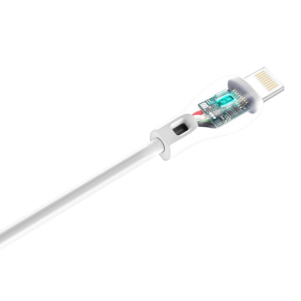 Kabel za prijenos podataka i punjenje USB-A - Lightning Dudao L4L, 18W, 1m, Bijeli