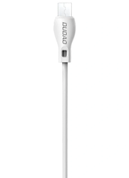 USB-A kabel za prijenos podataka i punjenje - microUSB Dudao L4M, 18W, 1m, Bijela