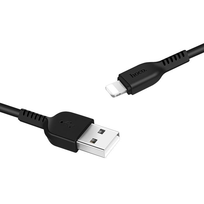 Kabel za podatke i punjenje USB-A - Lightning HOCO Flash X20, 18W, 1m, Crni