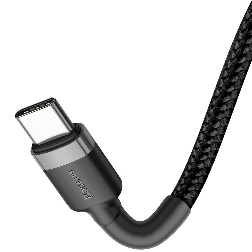 Kabel za Prijenos Podataka i Punjenje USB-C - USB-C Baseus Cafule, 60W, 2m, Crni CATKLF-HG1