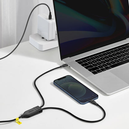 Kabel za podatke i punjenje USB-C - Lightning / USB-C Baseus Flash Series 2in1, 100W, 1.2m, Crni CA1T2-F01